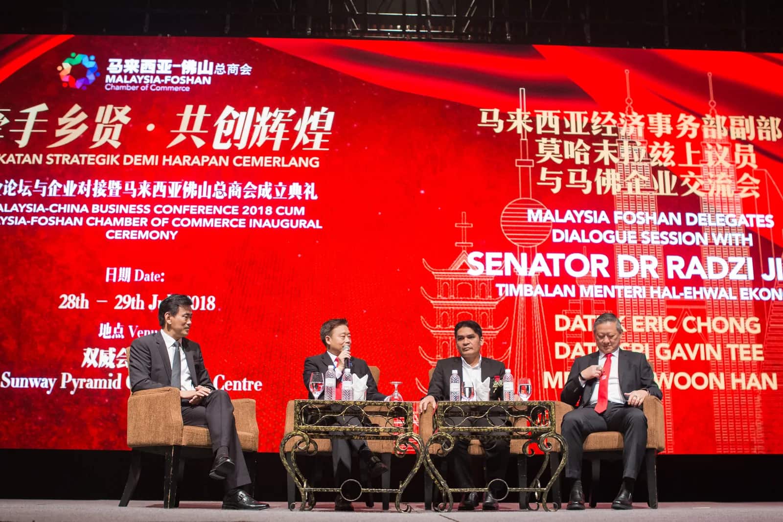 Malaysia-China Business Conference — delivered by our founder in a previous role