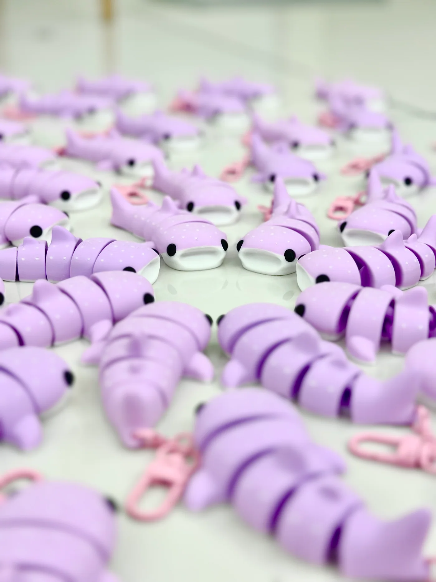 Articulated 3D-printed keepsakes fresh off the printer