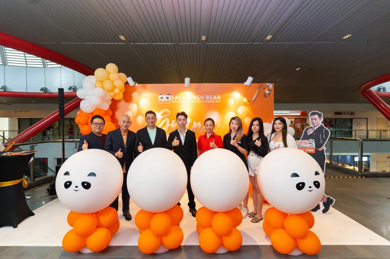 Face Wash Bear — Sunway Geo Launch by Nexus Projects