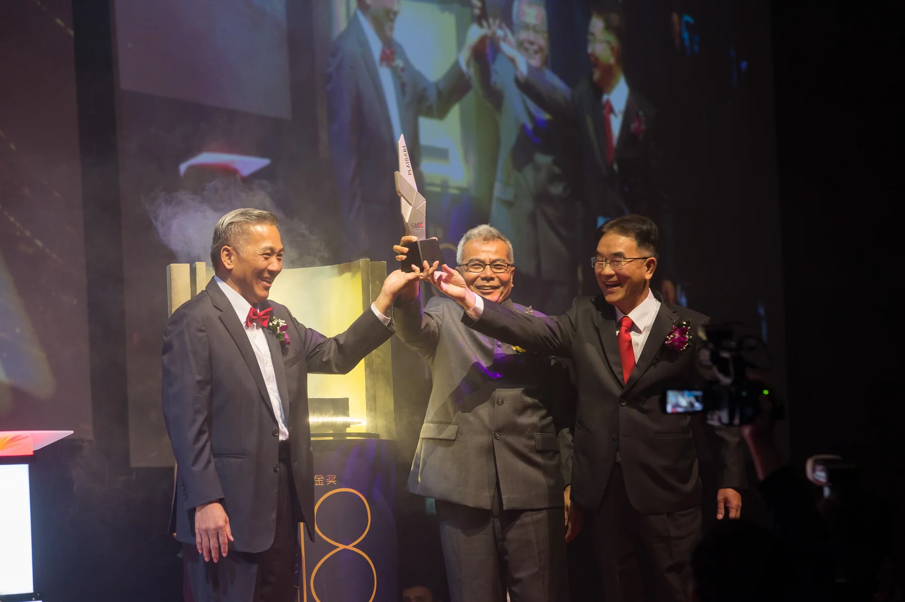 Platinum Business Awards — delivered by our founder in a previous role