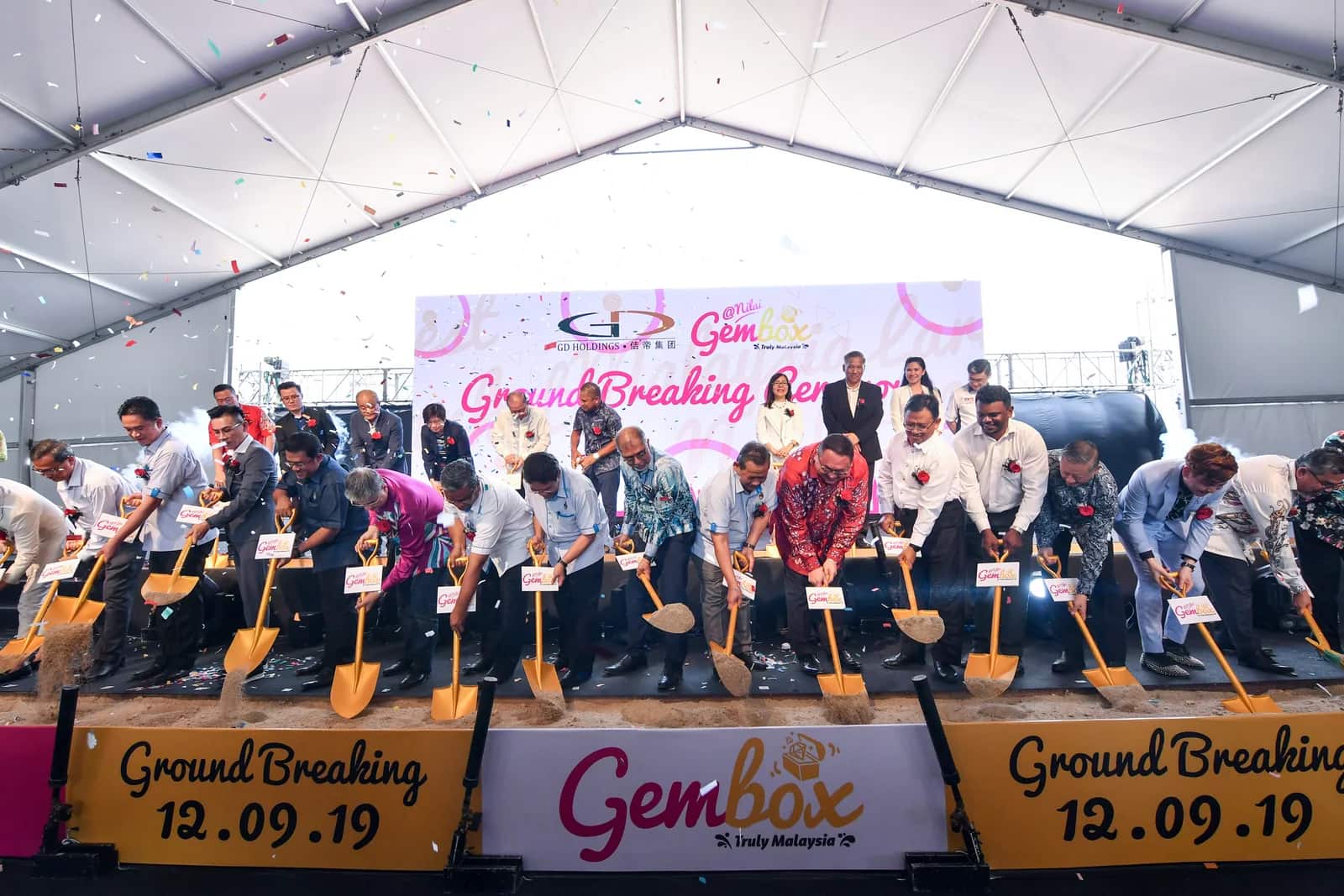 Gembox @ Nilai — Ground Breaking — Groundbreaking / Opening, delivered by our founder in a previous role