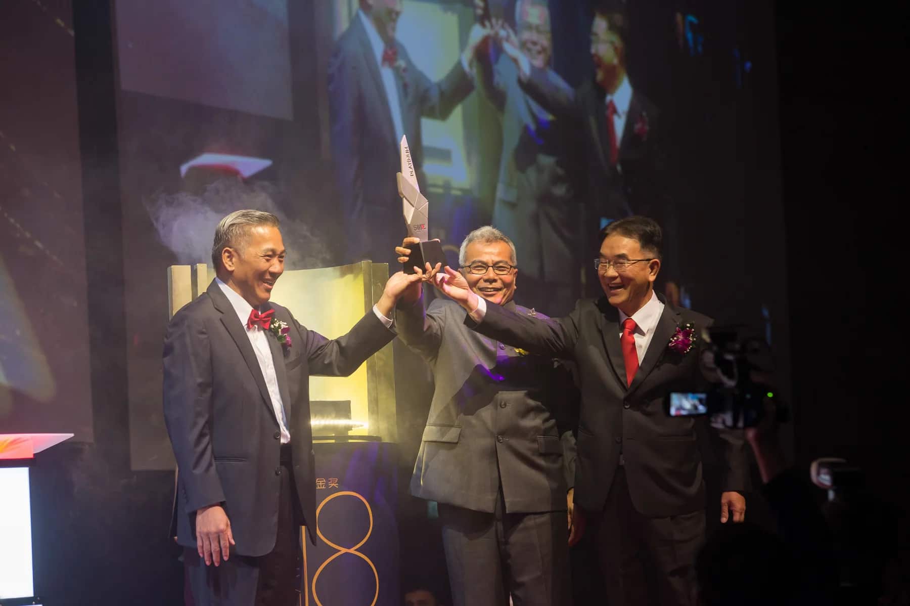 Platinum Business Awards — delivered by our founder in a previous role