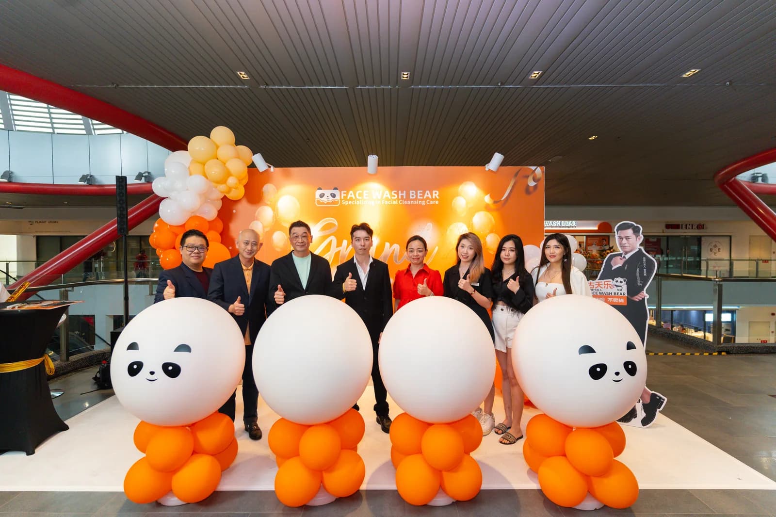 Face Wash Bear — Sunway Geo Launch by Nexus Projects